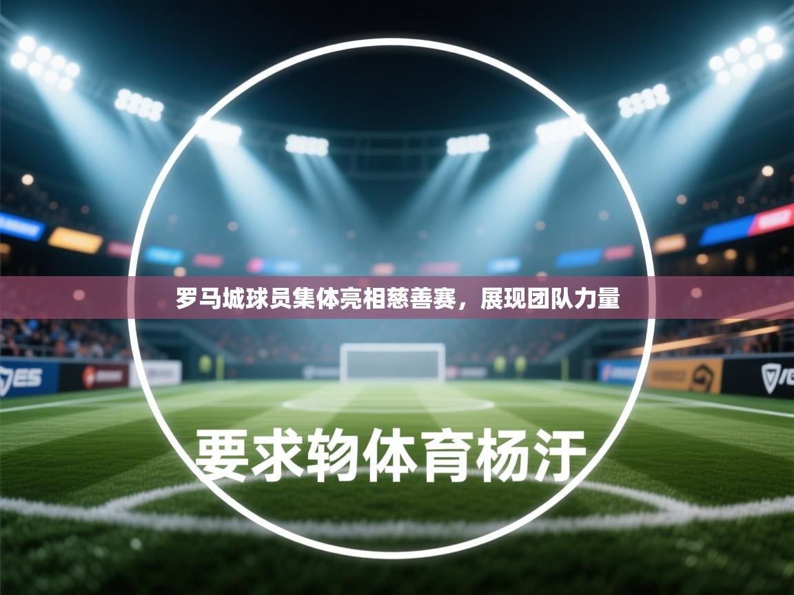 罗马城球员集体亮相慈善赛，展现团队力量  第2张